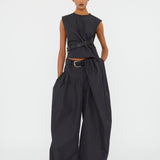 Christopher Esber - Locus Belted Taffeta Tank