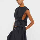 Christopher Esber - Locus Belted Taffeta Tank
