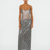 Christopher Esber - Sequined Lace Cami Dress