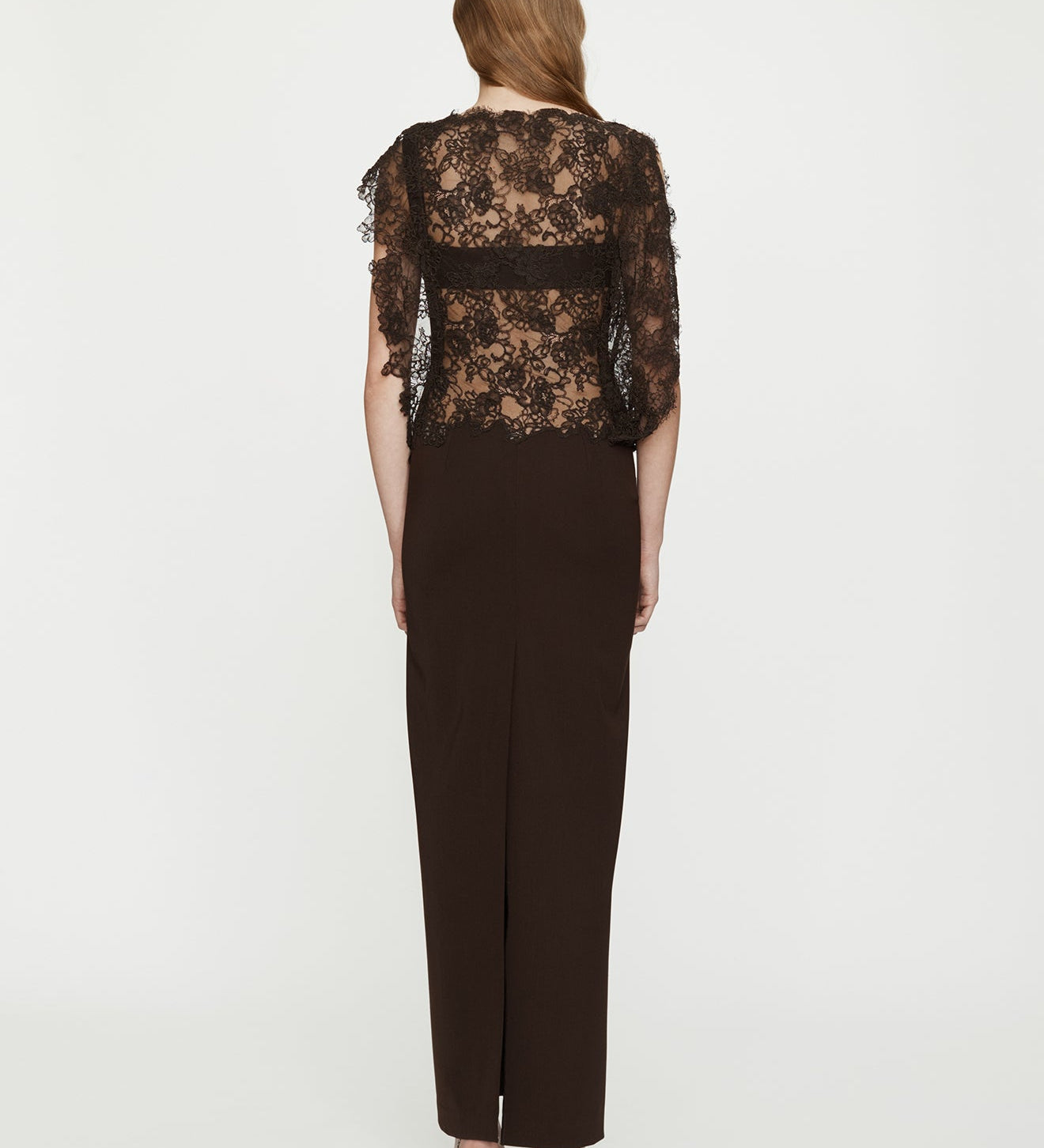 Christopher Esber - Mahara Floating Lace Column Dress