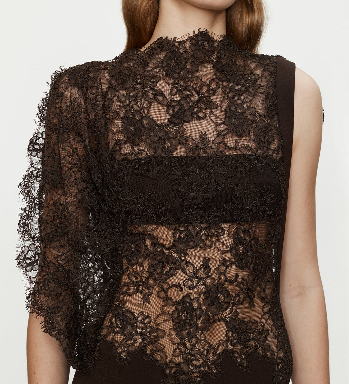 Christopher Esber - Mahara Floating Lace Column Dress