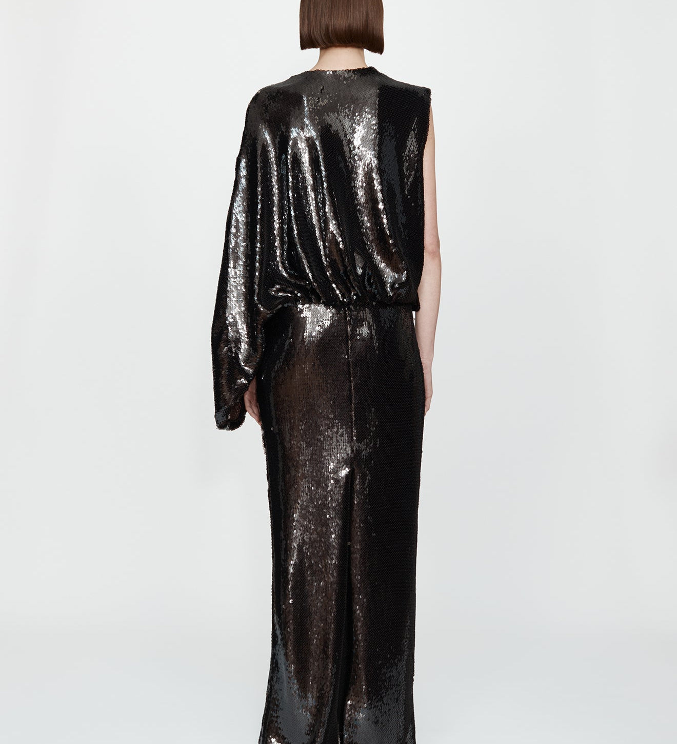 Christopher Esber - Opaline Sequin Swaddled Gown