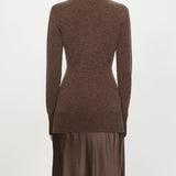 Christopher Esber - Orbit Ruched Monument Long Sleeve Dress