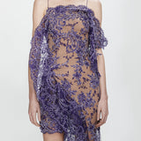 Christopher Esber - Iris Floating Lace Suspend Mini Dress