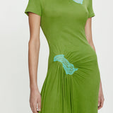 Christopher Esber - Delphin Lace Rib Tee Dress