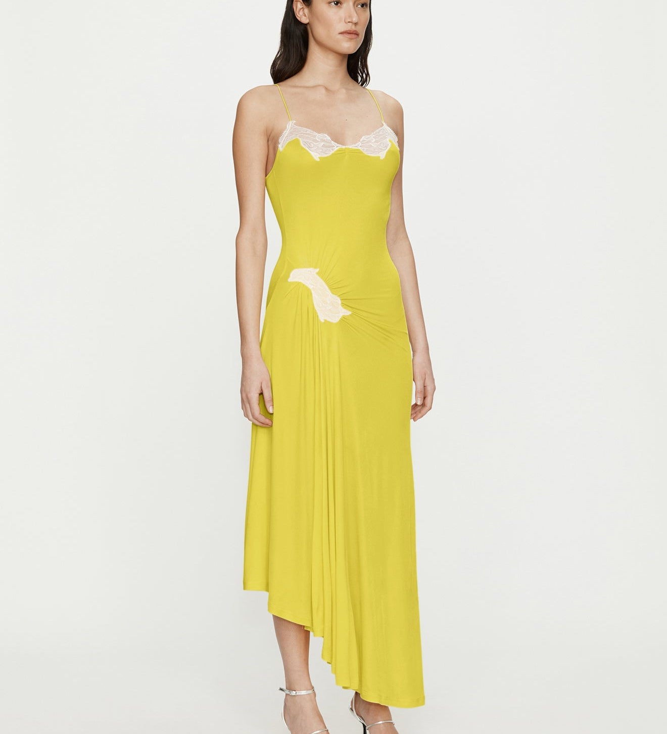 Christopher Esber - Delphin Lace Rib Cami Dress