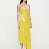 Christopher Esber - Delphin Lace Rib Cami Dress