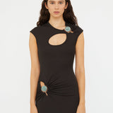 Christopher Esber - Mineral Stone Hollow Tee Dress