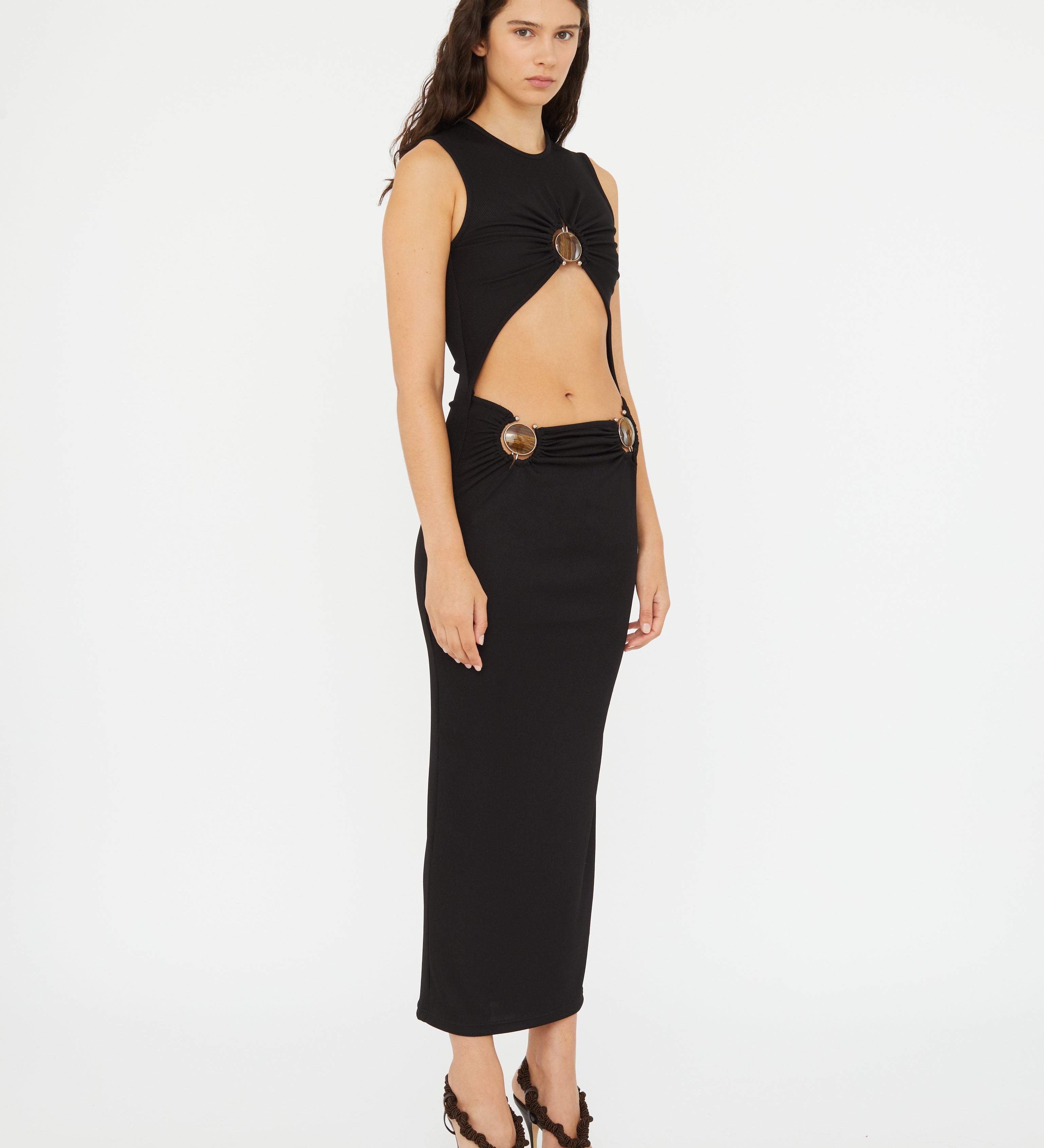 Christopher Esber - Mineral Stone Disconnect Tank Dress