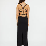 Christopher Esber - Apron Macrame Knot Back Dress