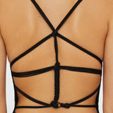 Christopher Esber - Apron Macrame Knot Back Dress