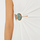 Christopher Esber - Mineral Stone Ruched Tank Dress