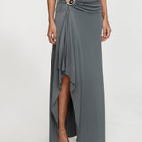 Christopher Esber - Orica Crystal Cascade Jersey Skirt