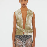 Christopher Esber - Sequined Lace Column Skirt