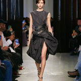 Christopher Esber - Locus Belted Taffeta Skirt