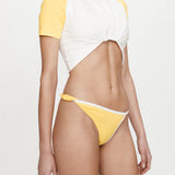 Christopher Esber - Onda Twisted Lycra High Brief
