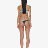 Christopher Esber - Mineral Stone Ruched Bikini Top