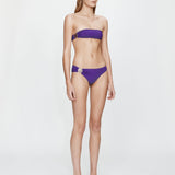Christopher Esber - Mineral Stone Side Ruched Low Brief