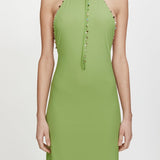 Christopher Esber - Beach Quartz Halter Lycra Dress