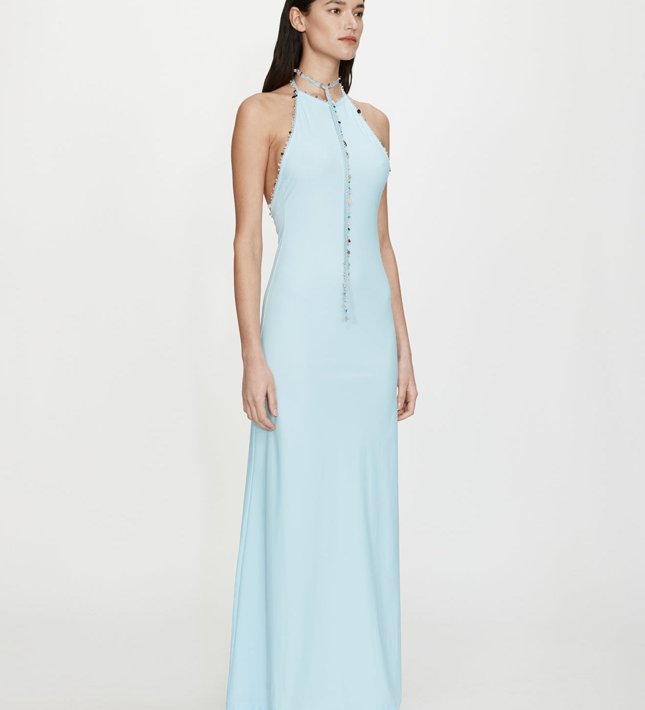 Christopher Esber - Beach Quartz Halter Lycra Dress