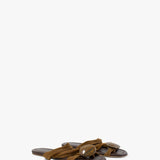 Christopher Esber - Doma Stoned Crossover Suede Flat