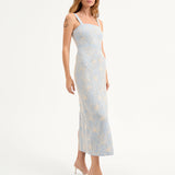 Veronica Beard - Ella Embroidered Midi Dress