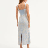 Veronica Beard - Ella Embroidered Midi Dress