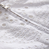 Veronica Beard - Marlo Eyelet Hoodie Dickey