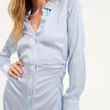 Veronica Beard - Lex Silk Midi Shirtdress