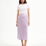 Veronica Beard - Clover Stretch-Silk Slip Skirt