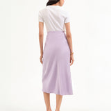 Veronica Beard - Clover Stretch-Silk Slip Skirt
