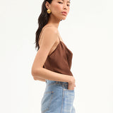 Veronica Beard - Sola Stretch-Silk Tank Top