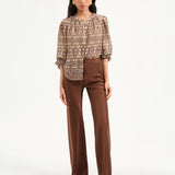 Veronica Beard - Billie Stretch-Silk Pant