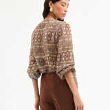 Veronica Beard - Ashlynn Silk-Linen Blouse