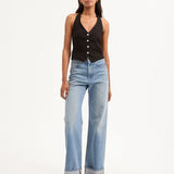 Veronica Beard - Arabella Stretch-Linen Vest