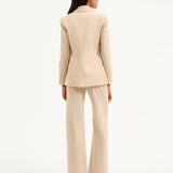 Veronica Beard - Gaya Metallic Pinstripe Dickey Jacket