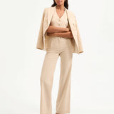 Veronica Beard - Jude Metallic Pinstripe Pant