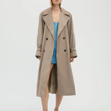 Aflalo - Luna Trench in Cotton Nylon