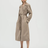 Aflalo - Luna Trench in Cotton Nylon