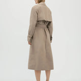 Aflalo - Luna Trench in Cotton Nylon