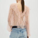 Aflalo - Fiorenza Top in Lace