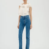 Aflalo - Bishop Jean in Rigid Denim