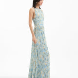 Veronica Beard - Yardley Pleated Maxi Dress