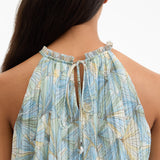Veronica Beard - Renee Pleated Halter Top