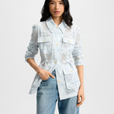 Veronica Beard - Kiki Eyelet Jacket