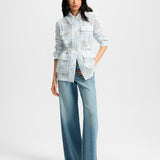 Veronica Beard - Kiki Eyelet Jacket