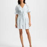 Veronica Beard - Bobbie Eyelet Mini Dress
