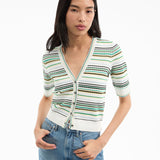 Veronica Beard - Varia Striped Cardigan