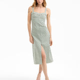 Veronica Beard - Colleen Stretch-Linen Midi Dress