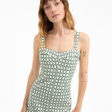 Veronica Beard - Colleen Stretch-Linen Midi Dress